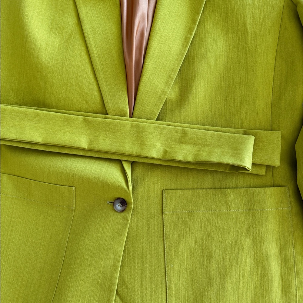 Zara Mustard Blazer - Picture 4 of 13